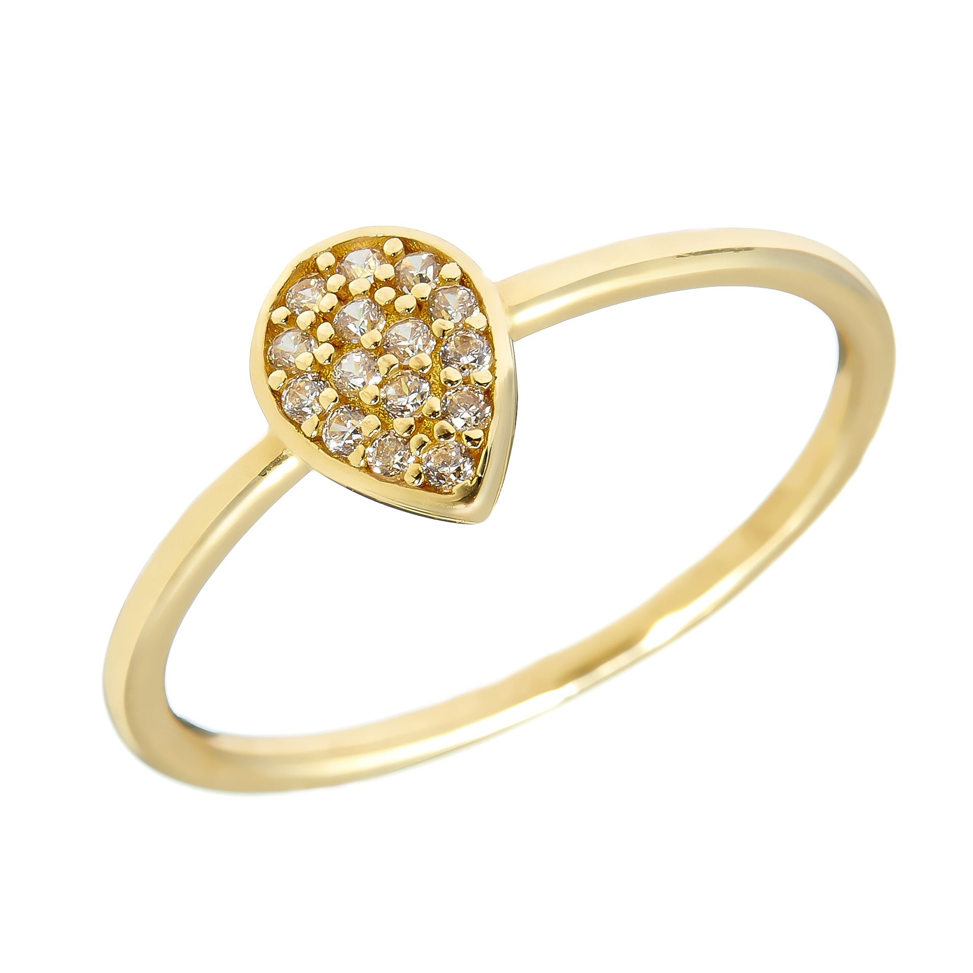 Ring aus gelbgold 14K IAU060