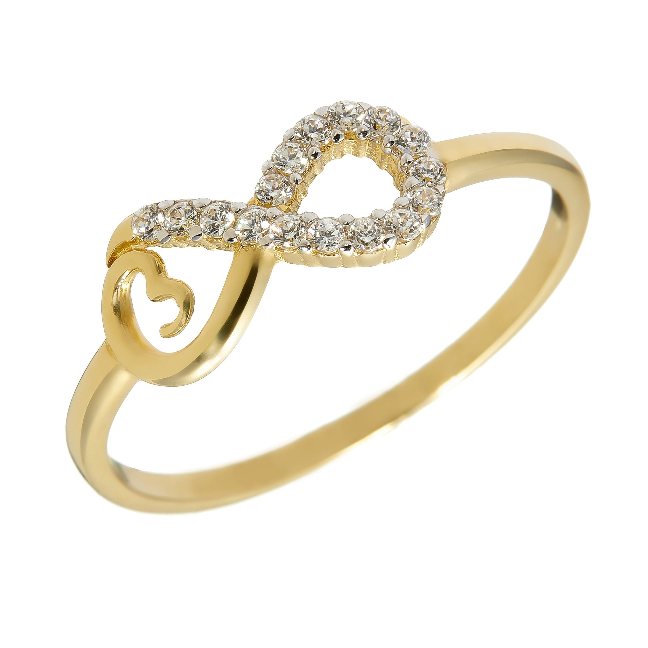 Ring aus gelbgold 14K IAU072