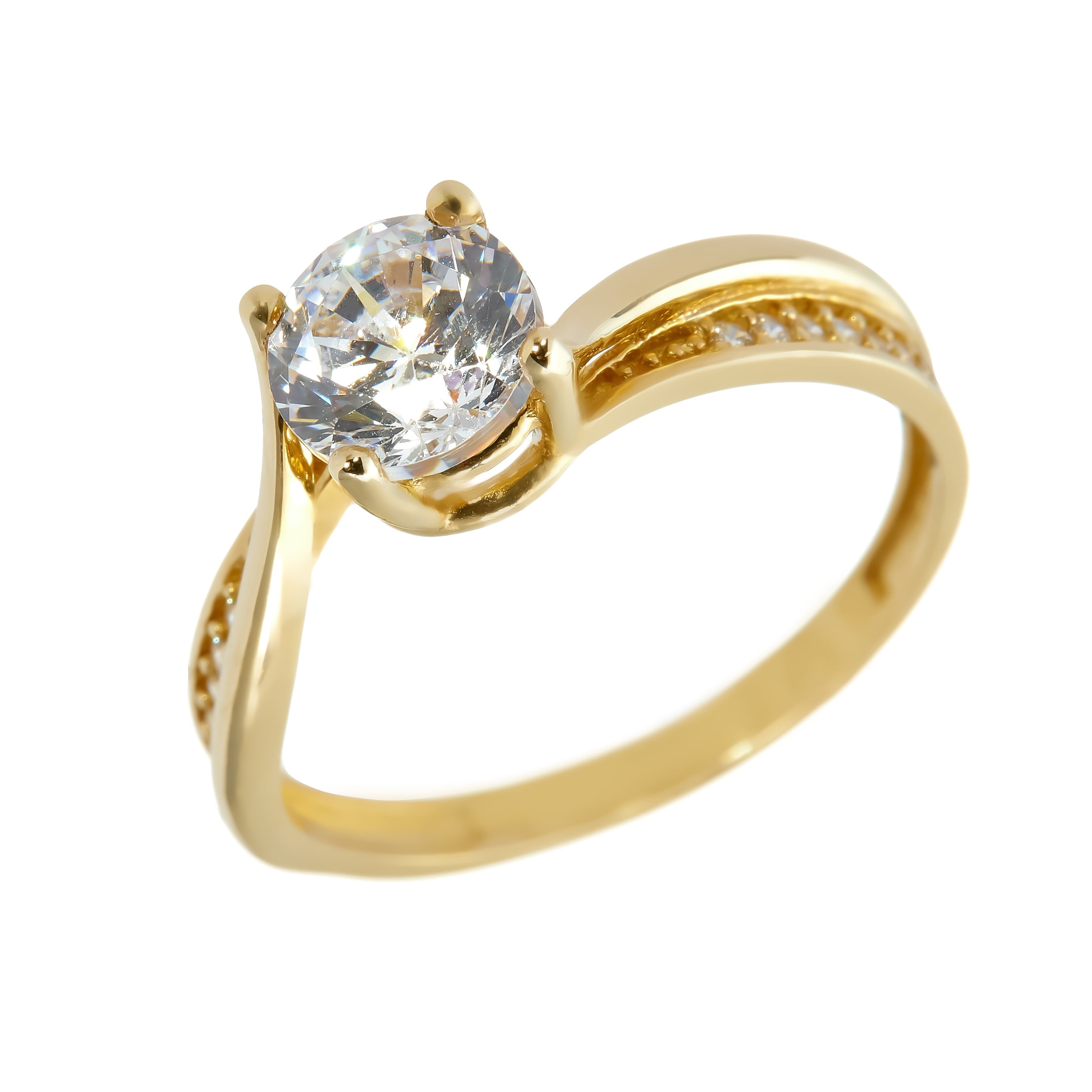 Ring aus gelbgold 14K IAU111