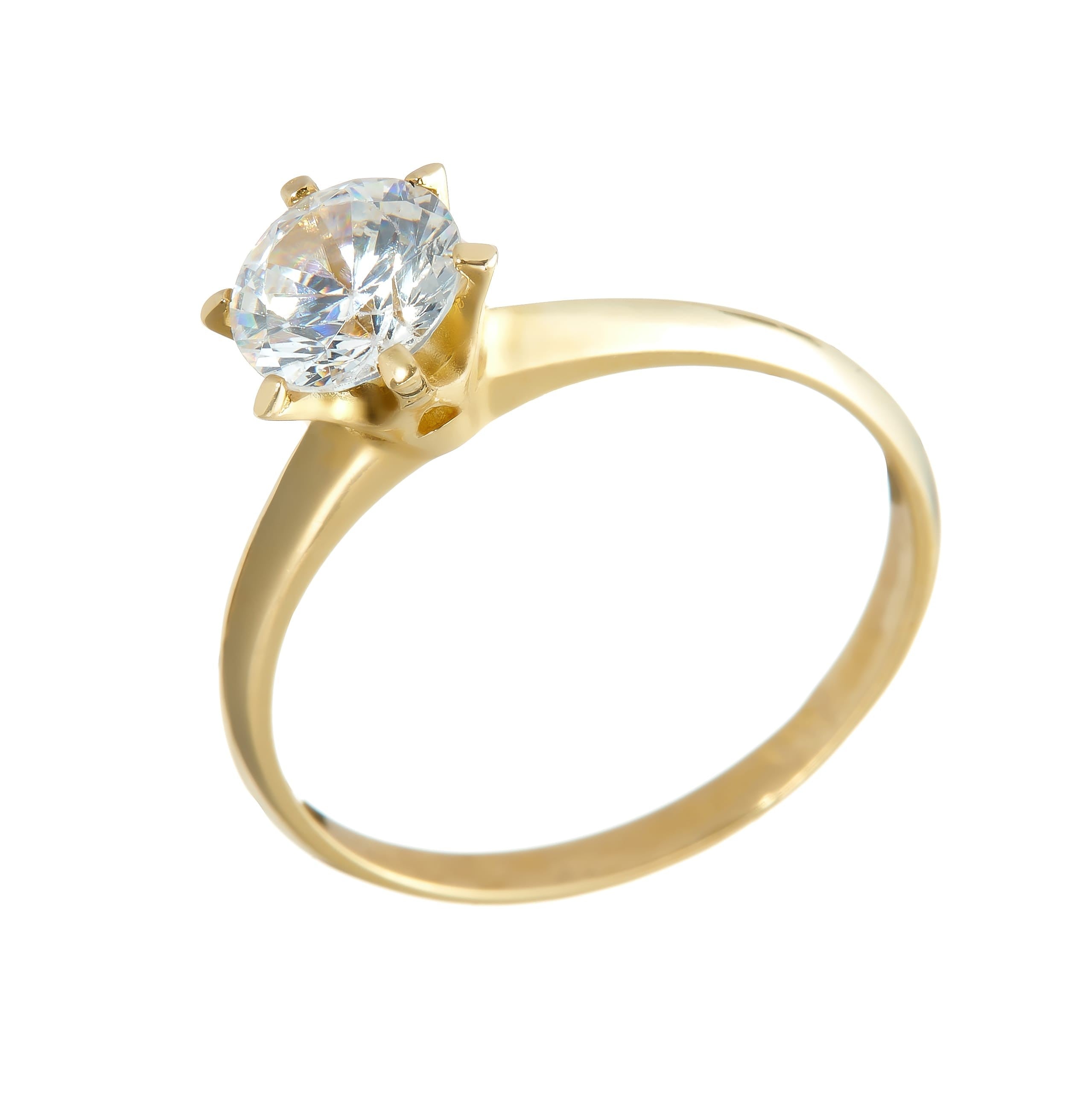 Ring aus gelbgold 14K IAU121